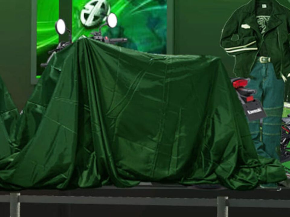 Teaser mostra Kawasaki Eliminator ainda escondida